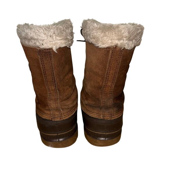 Vintage Sorel Steel Shank Boots Men’s 11 | Made in USA | Brown Duck Winter Boots - Picture 4 of 10